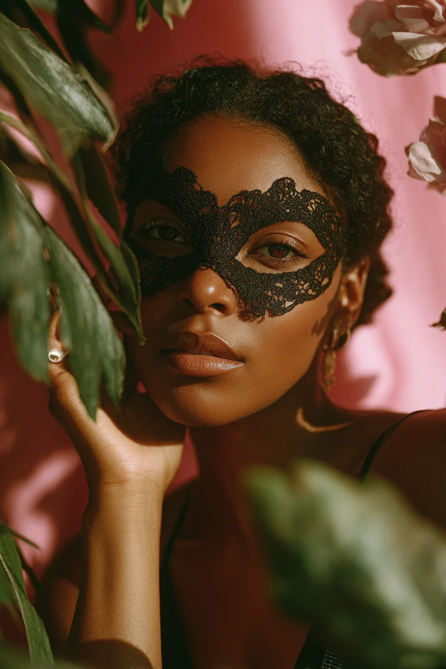 Masked in Rose and Shadow