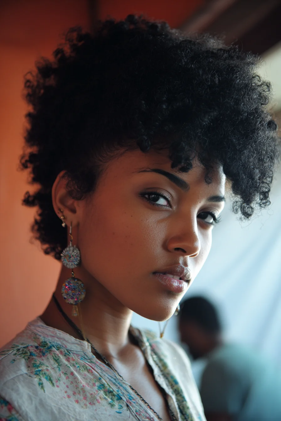 Natural Curls, Effortless Presence