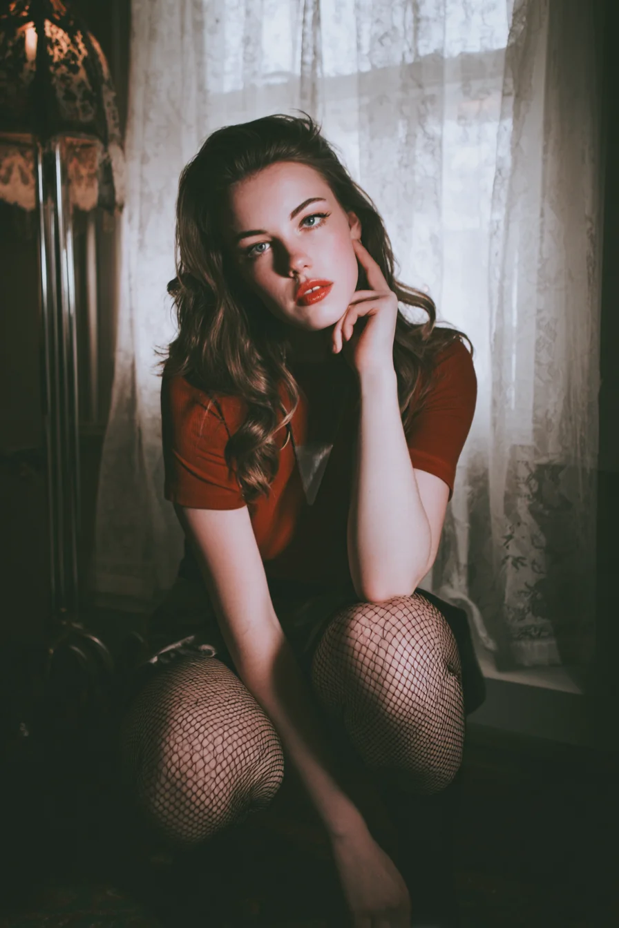 Old Hollywood Glamour by the Window