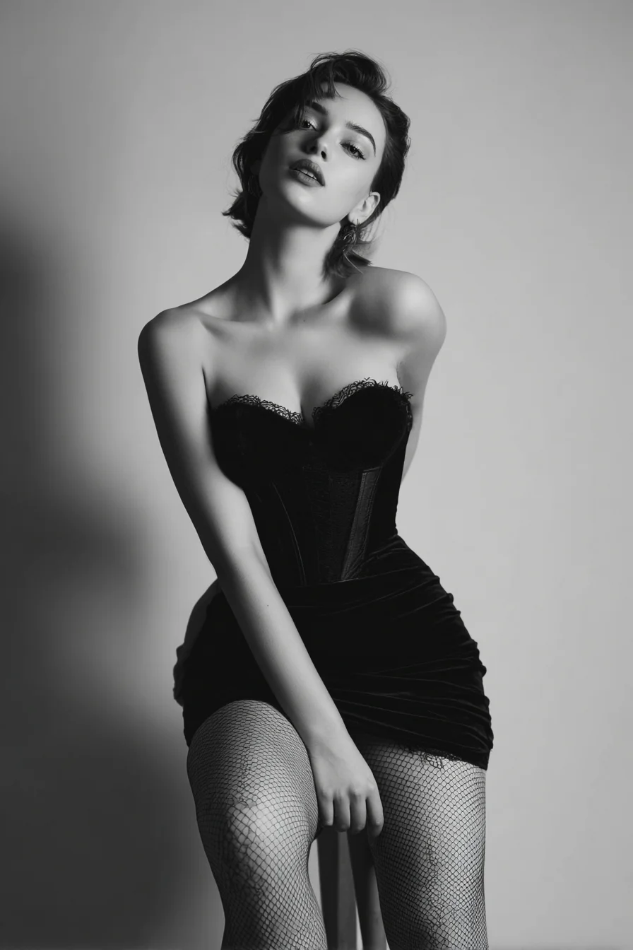 Old Hollywood Noir in Black and White