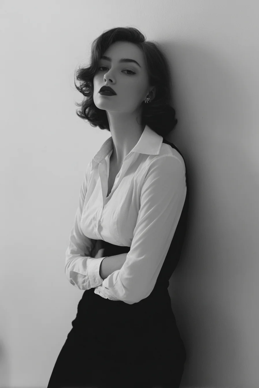 Old Hollywood Quiet Confidence