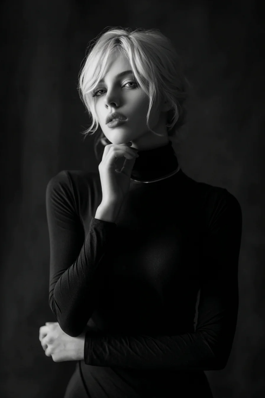 Quiet Intensity in Black and White