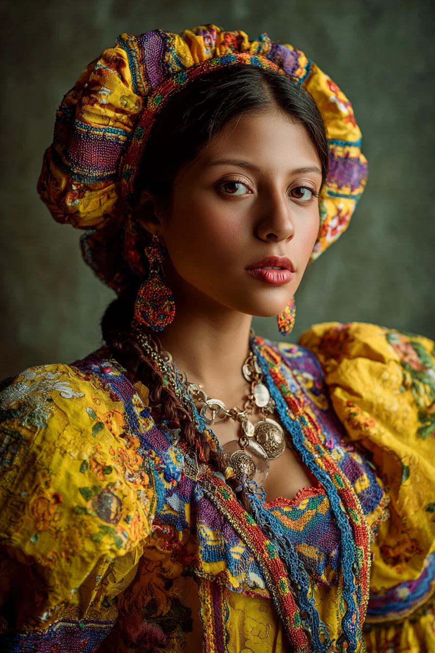 Radiant in Traditional Colombian Color