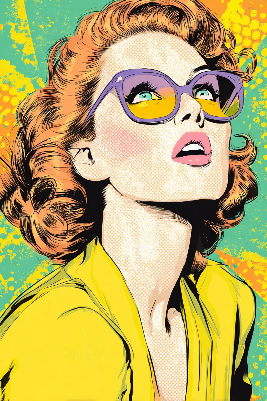 Retro Glam in Full Color