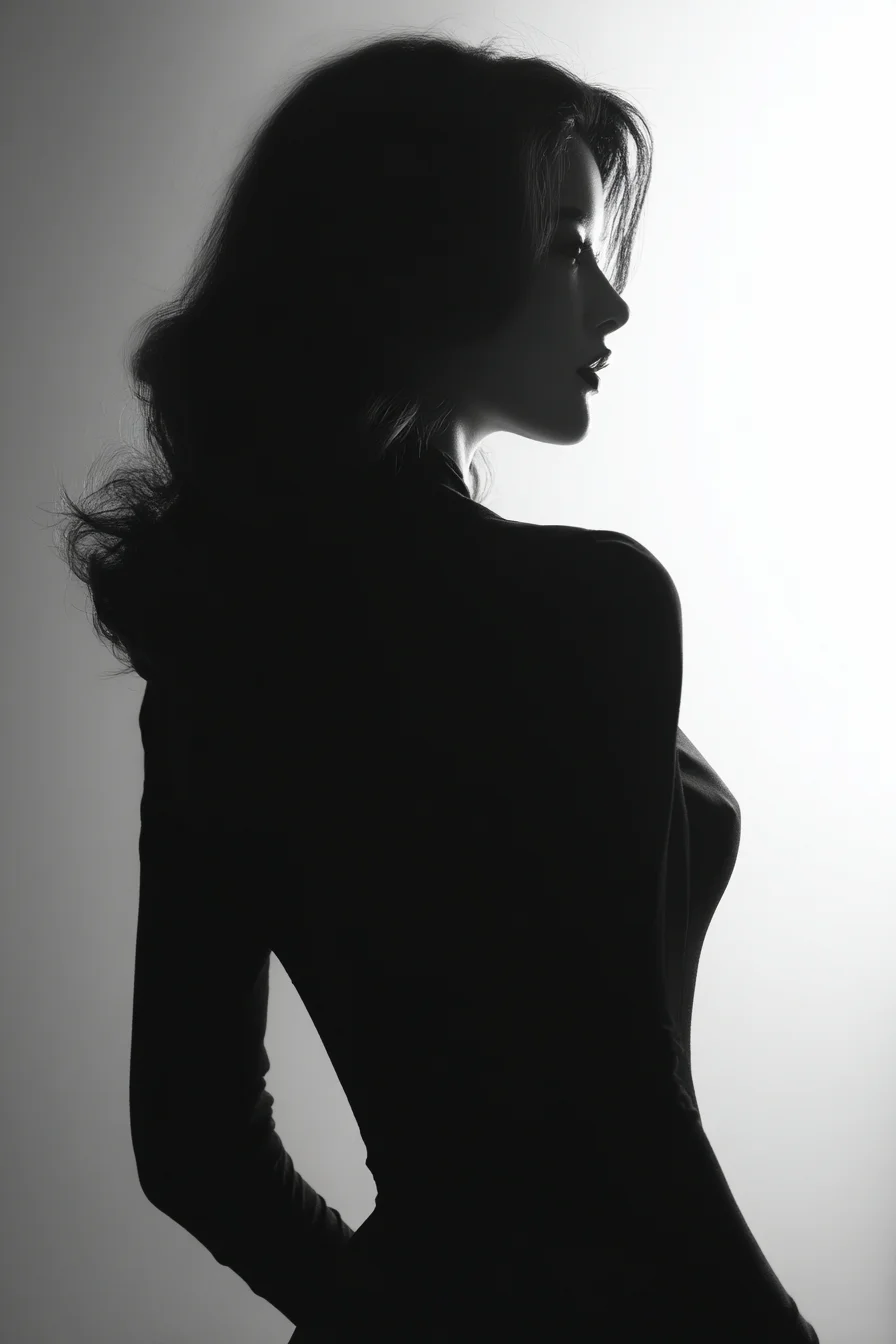 Shadow and Light in Perfect Contrast