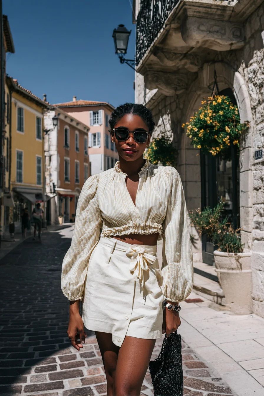 Sun-Drenched Streets of the South of France