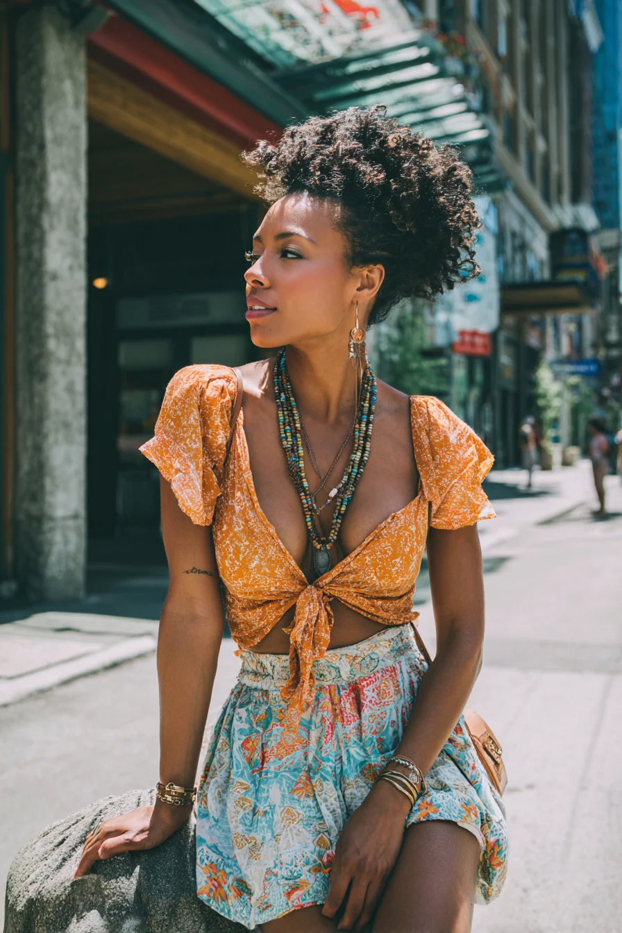 Sun-Soaked Boho Street Style