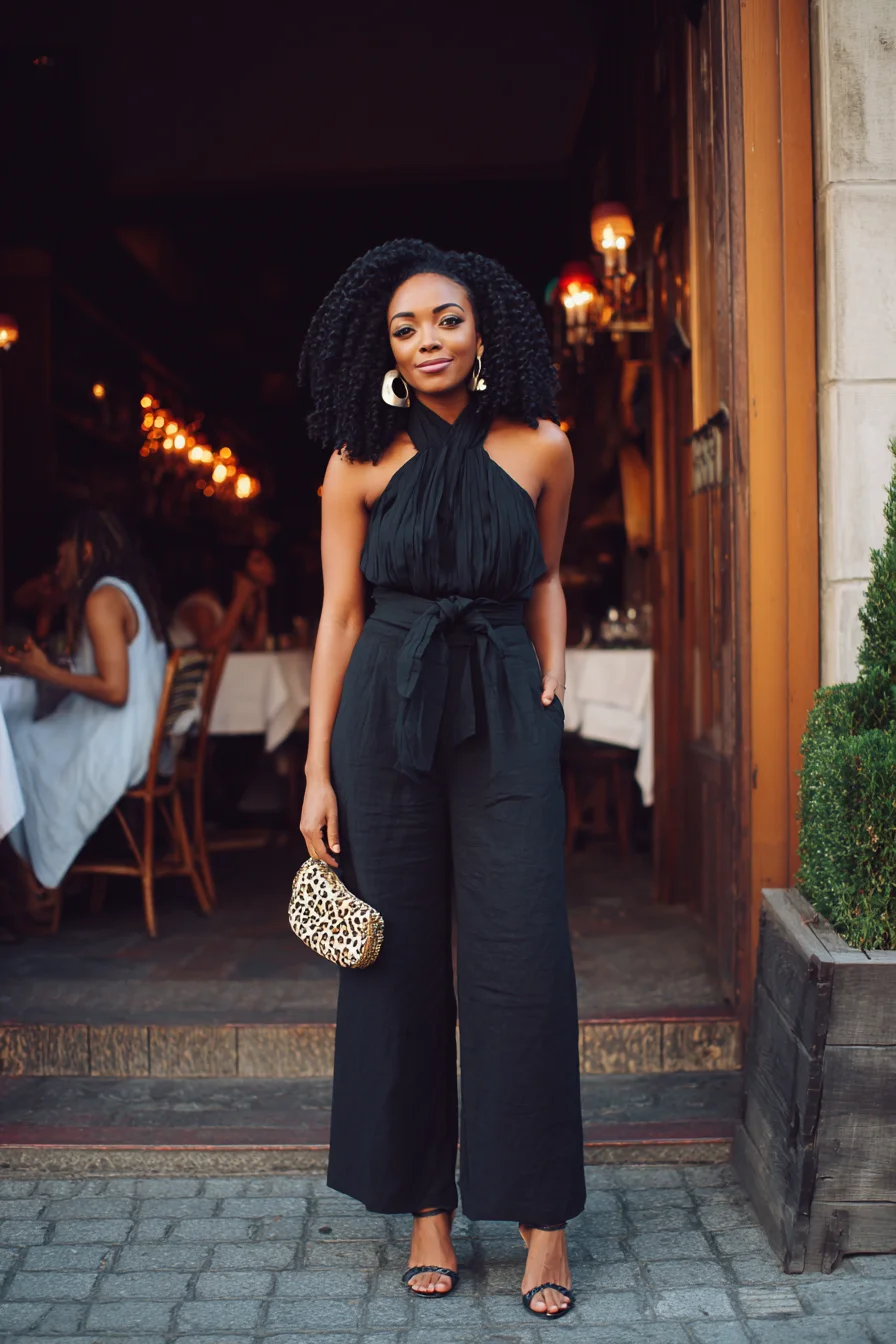 All Black Everything at Brunch