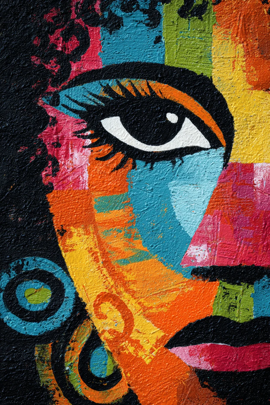 Bold Colors, Fearless Gaze