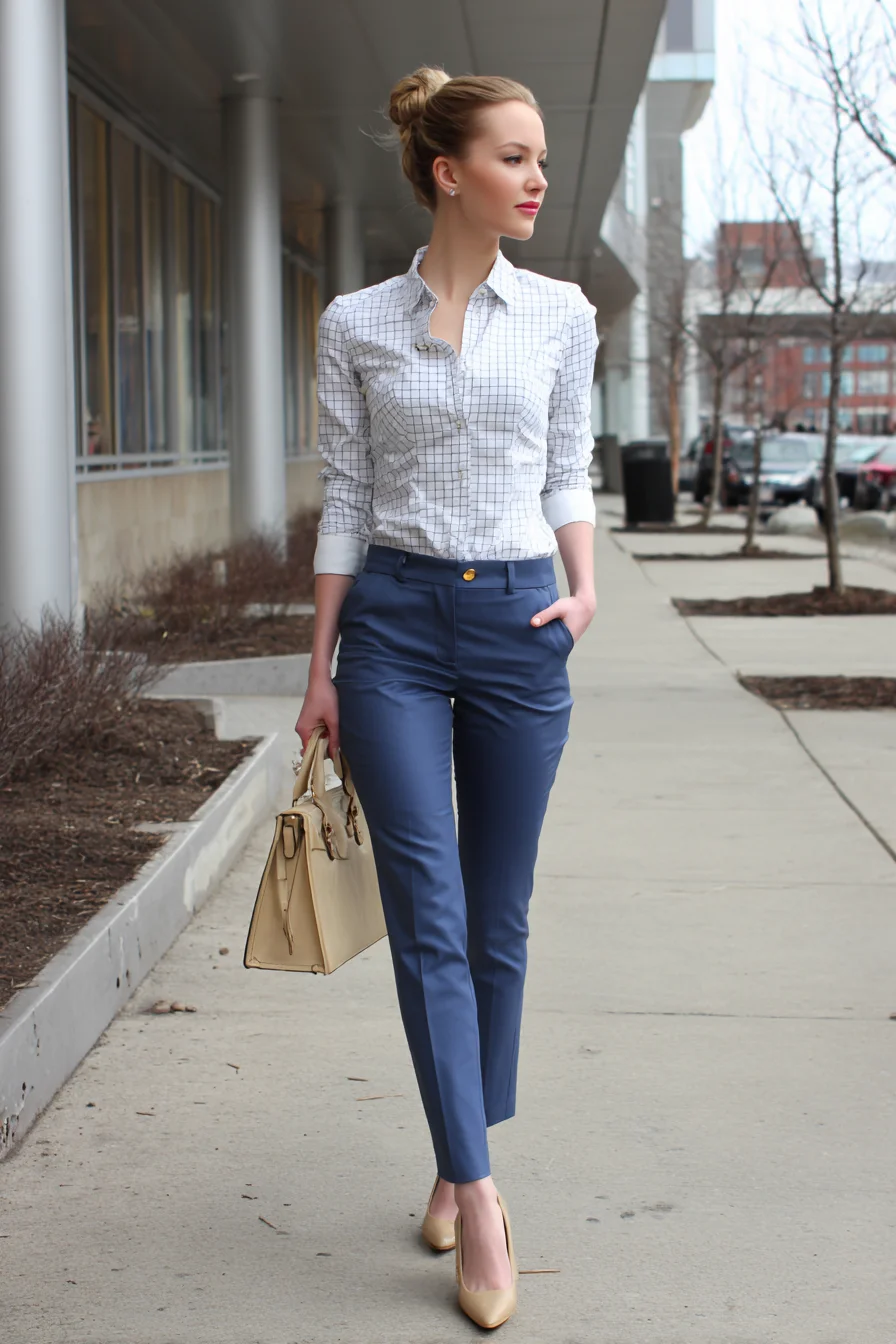 Crisp and Polished on the Sidewalk