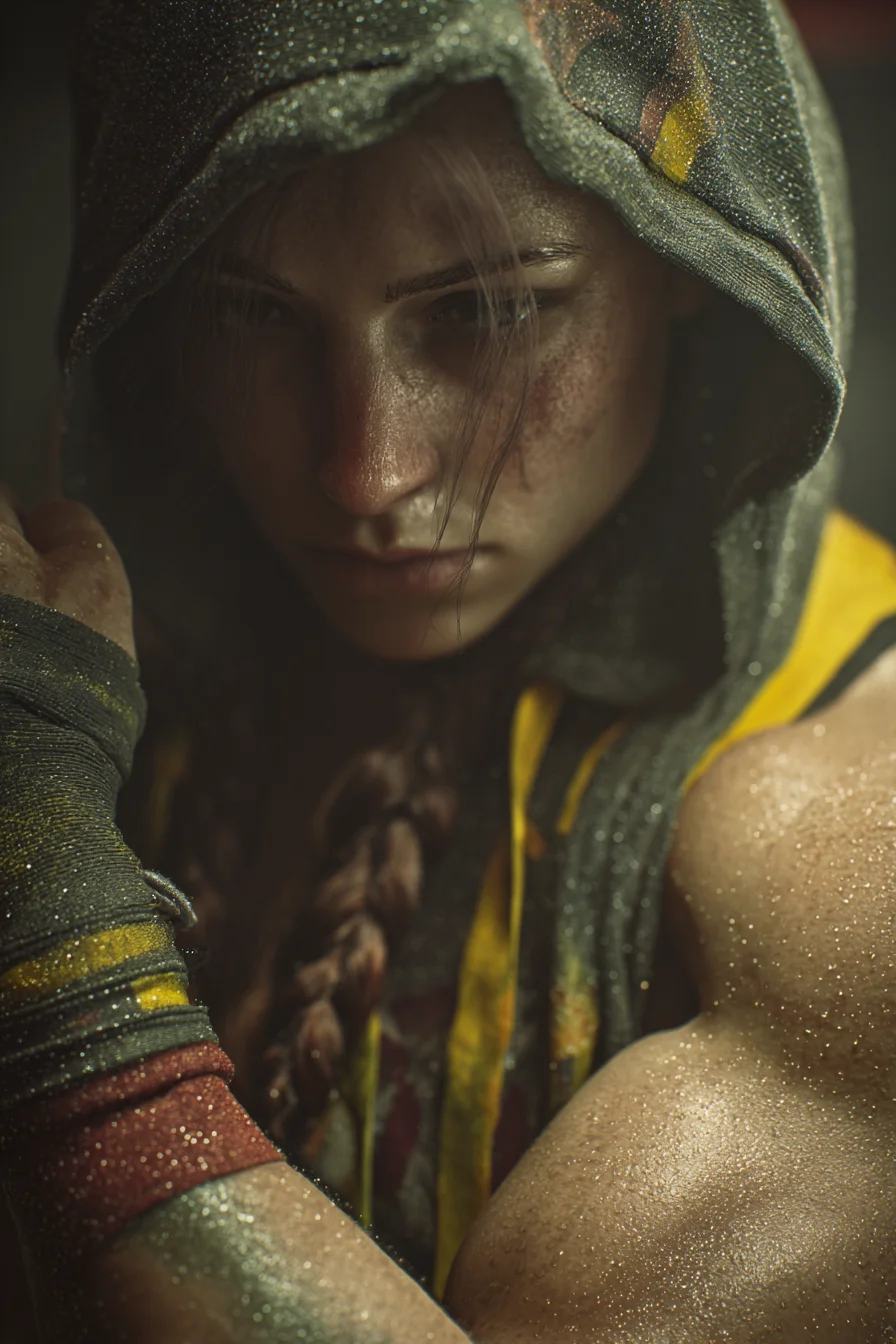 Fighter Ready for the Storm