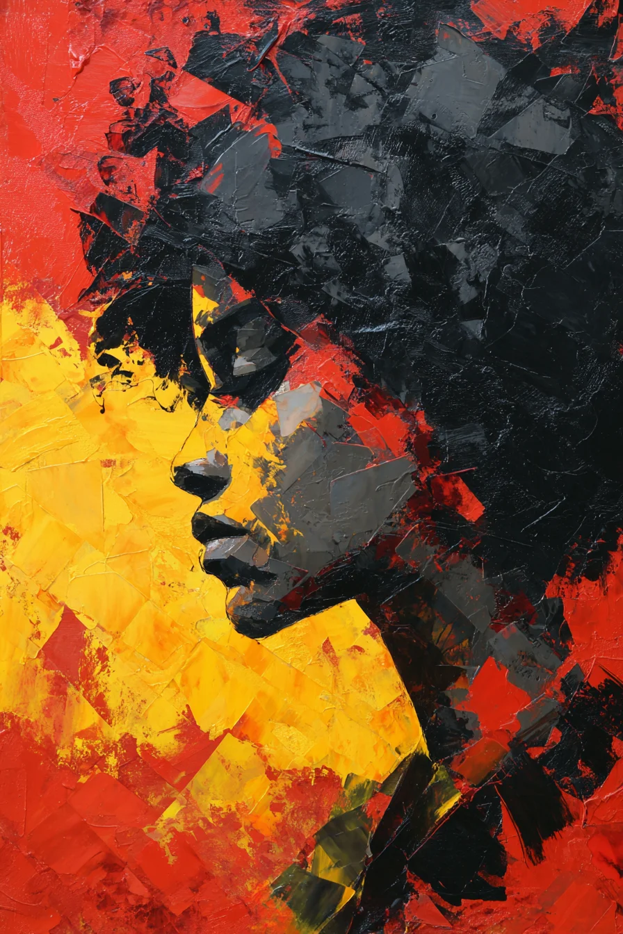 Fire and Shadow in Profile