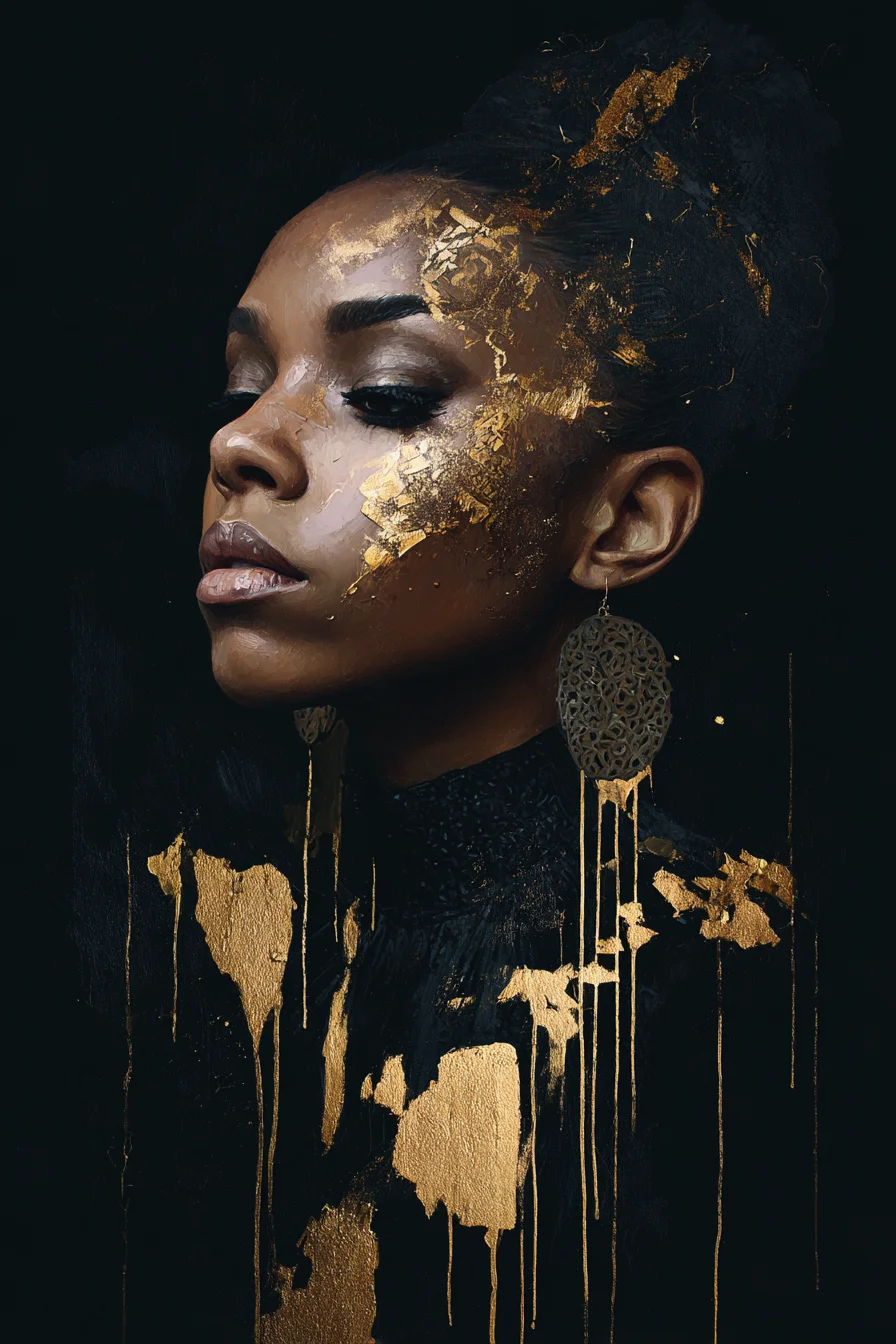 Gold and Shadow in Repose