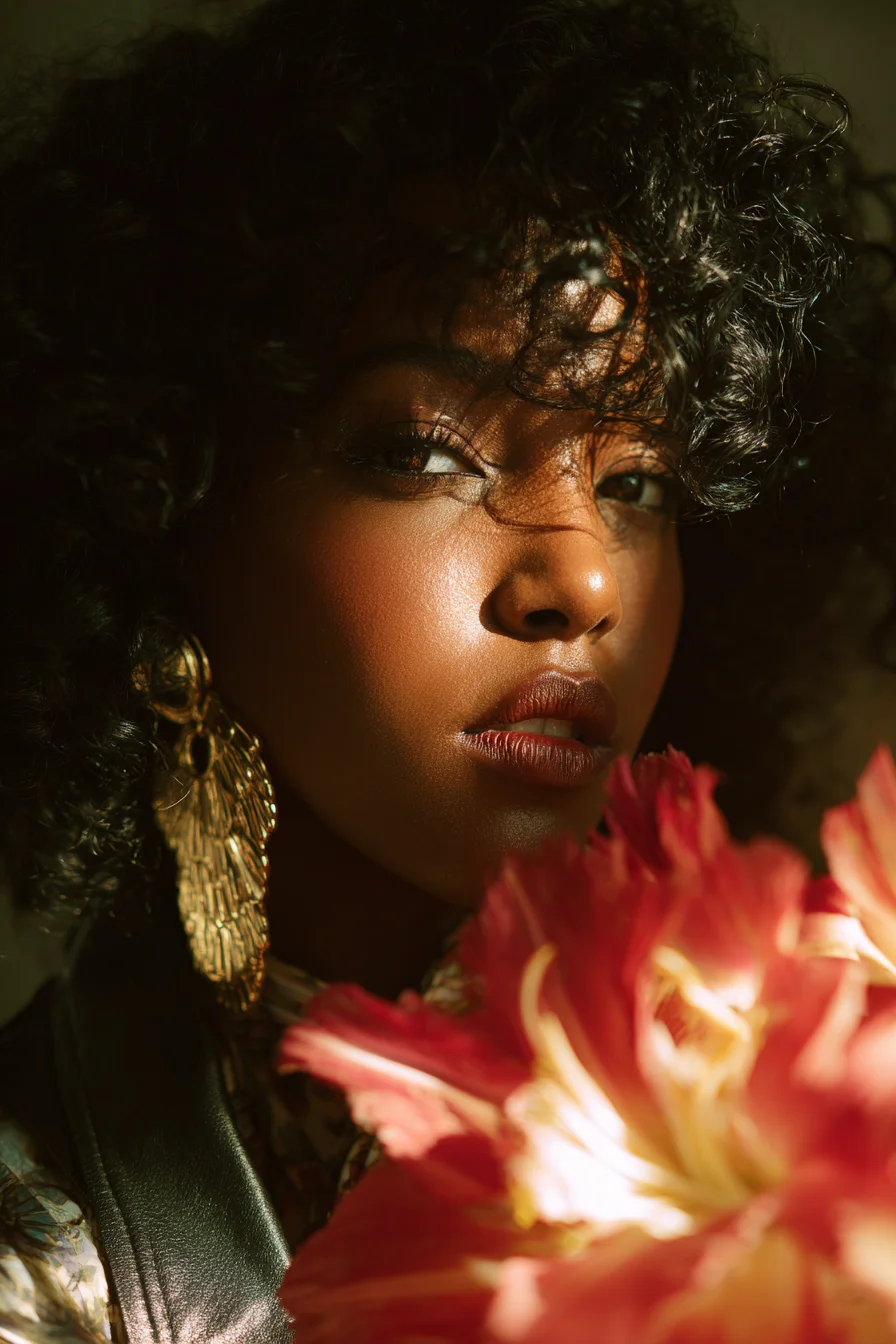 Golden Light and Wild Curls