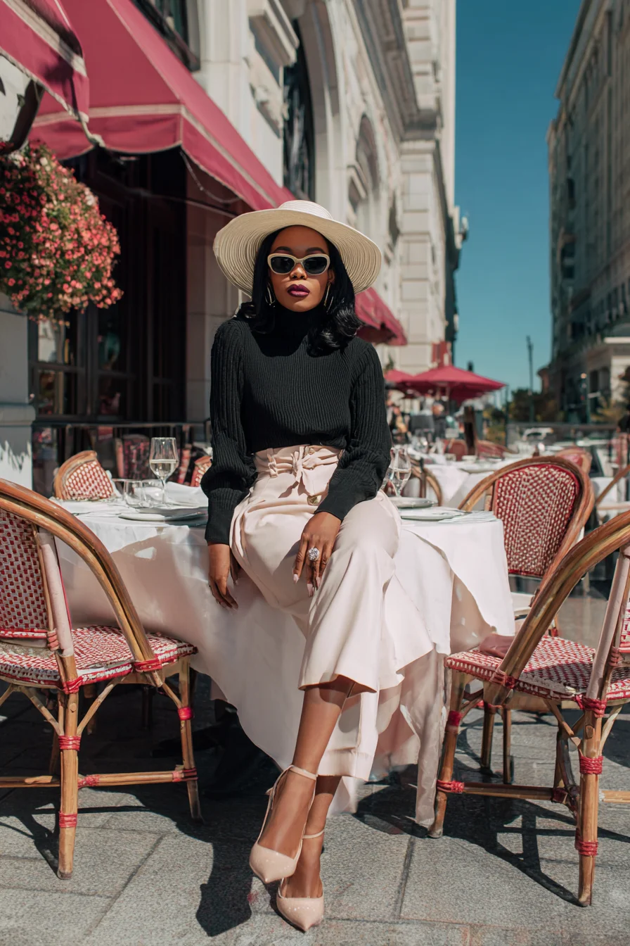 Parisian Café Chic in the City
