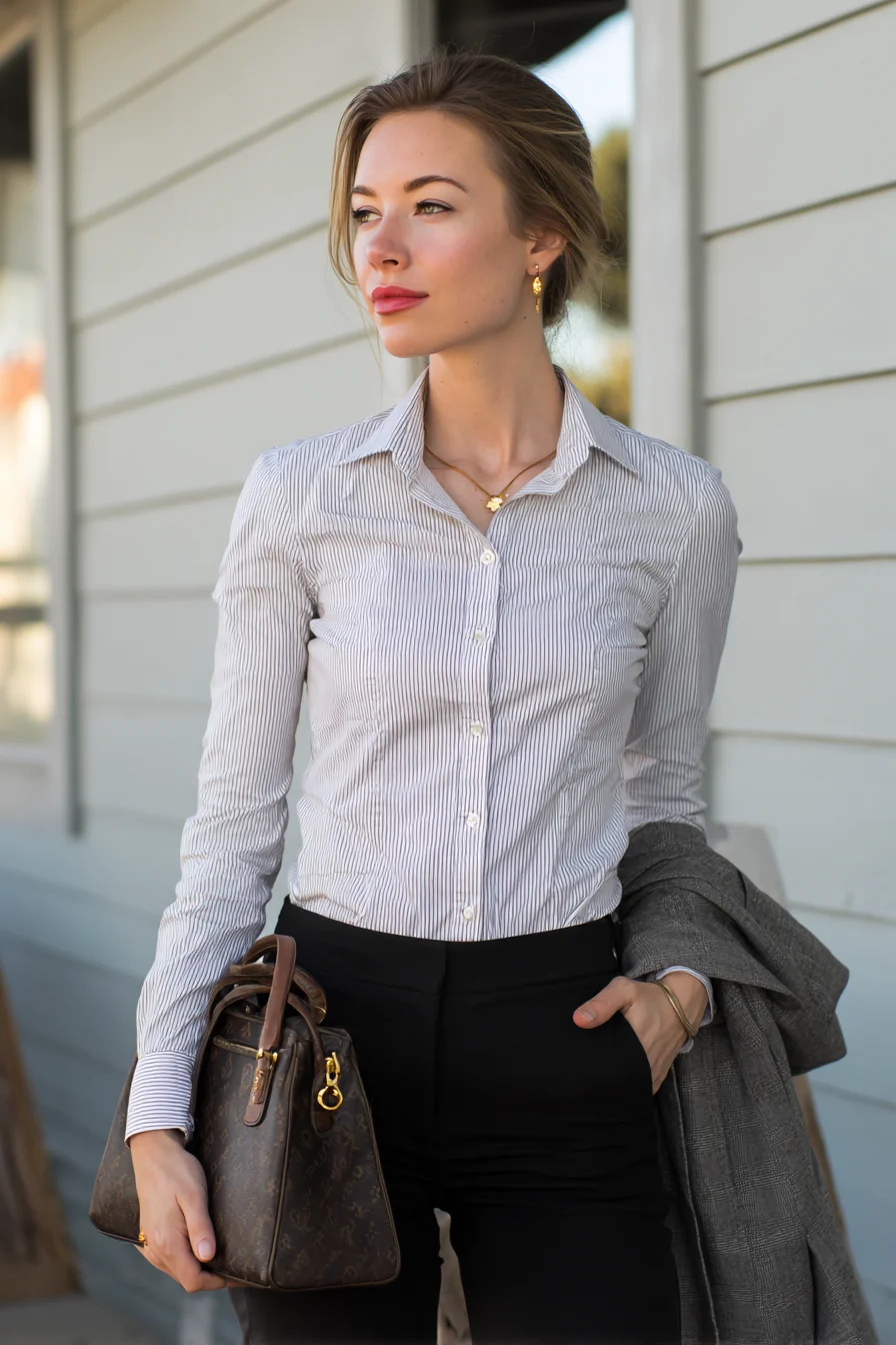 Polished and Composed on the Street