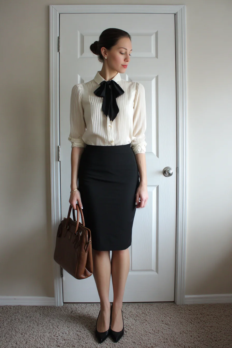 Polished in Black and Cream