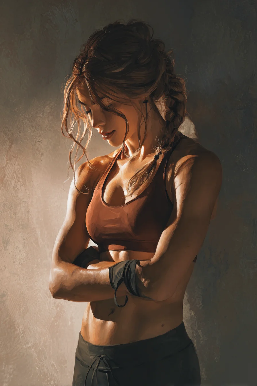 Quiet Strength Before the Fight