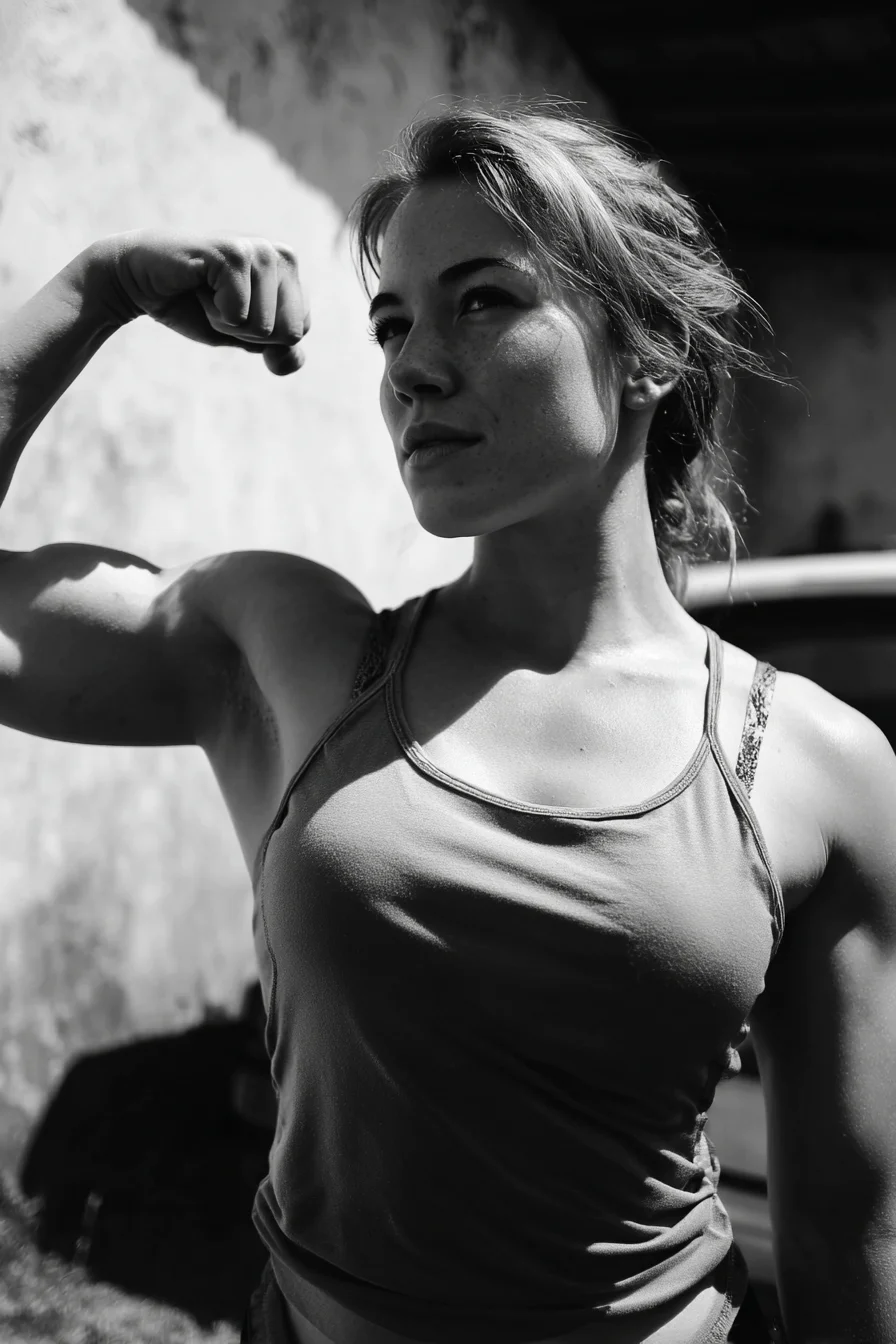 Raw Strength in Black and White