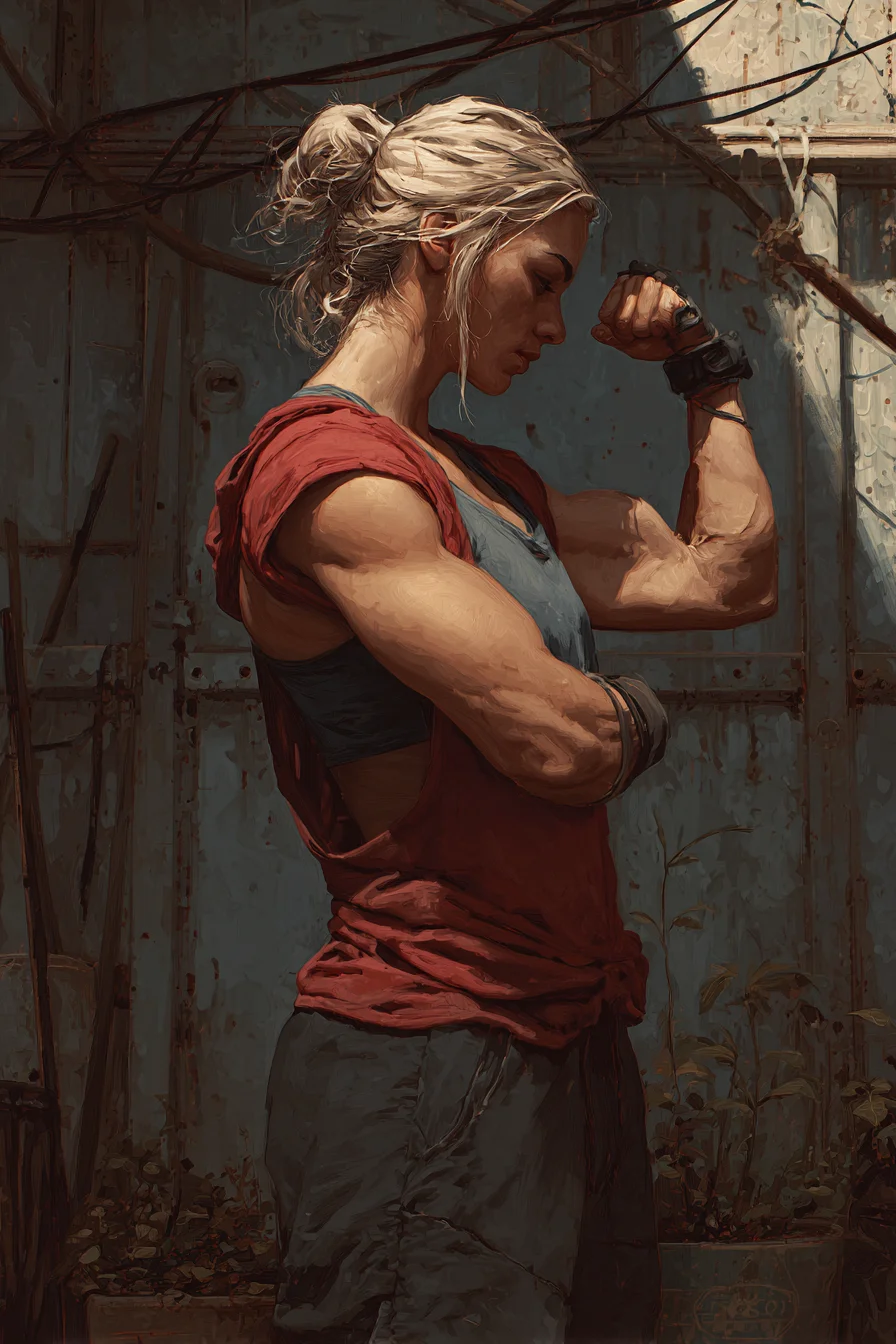 Raw Strength in Rusted Light