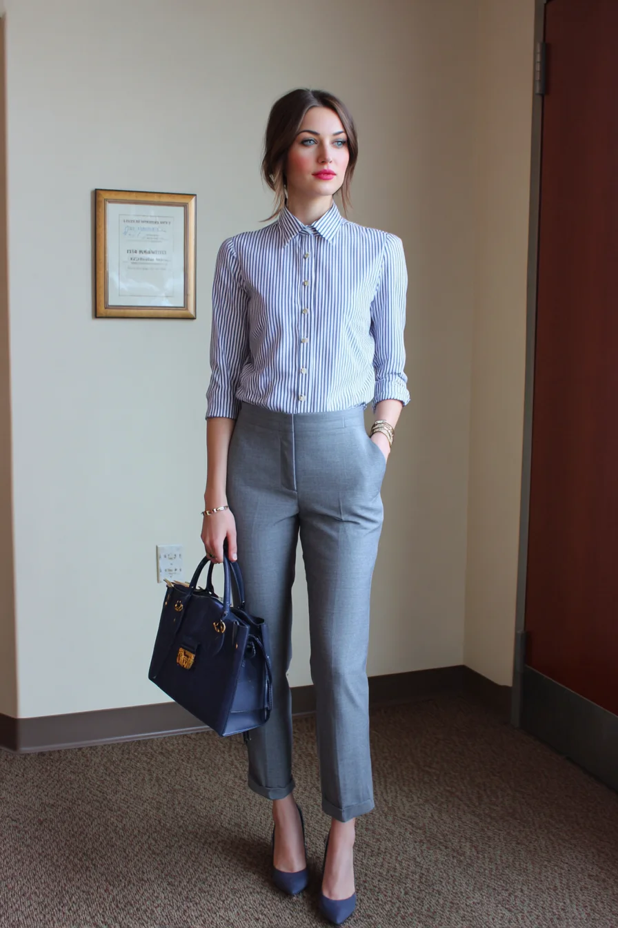 Sharp and Polished in Navy Blue